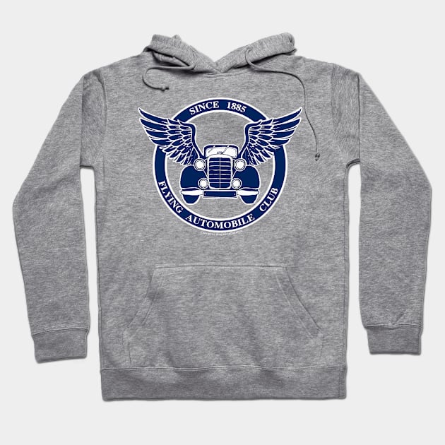 Flying Automobile Club Hoodie by NewSignCreation